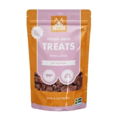 Mush Frystorkat Godis Hund & Katt Grislunga 45 g