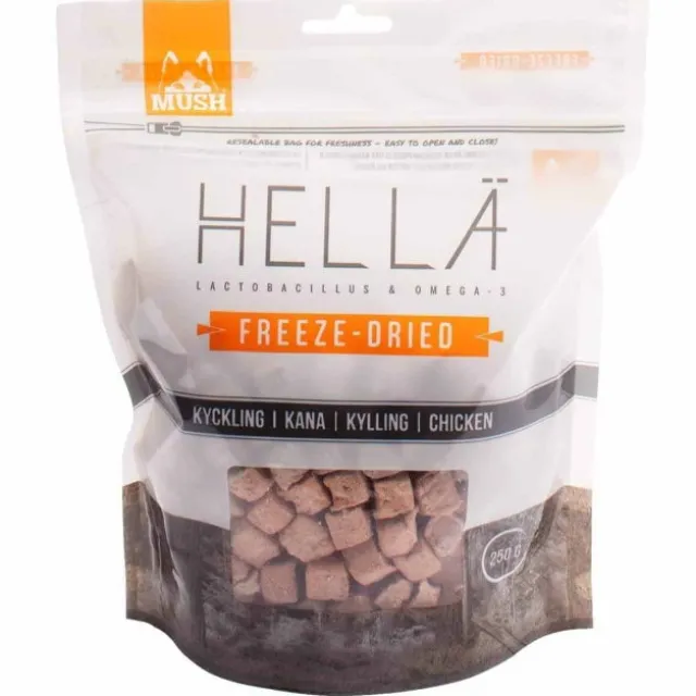 MUSH HELLÄ Frystorkad Kyckling 250 g