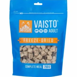 MUSH Vaisto Dog Adult Frystorkad Nöt, Kalkon & Lax