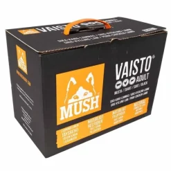 MUSH Vaisto® Svart Gris, Kyckling & Lamm 10 kg