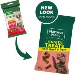 Natures Menu Hundgodis Beef & Pork 50 g