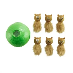 Nina Ottosson Snuffle N’ Treat Ball Aktiveringsboll med Ekorrar