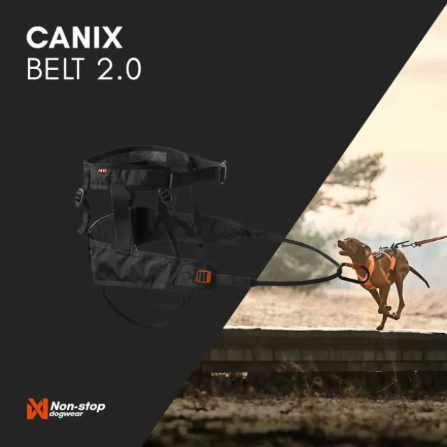 Non-stop Dogwear Canix 2.0 Hundförarbälte Svart