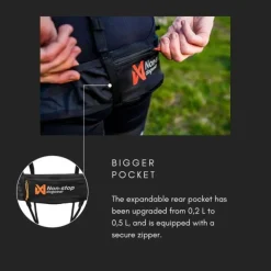 Non-stop Dogwear Canix 2.0 Hundförarbälte Svart