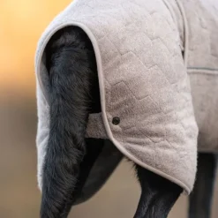 Non-stop Dogwear Drying Coat Badrock till Hund Beige