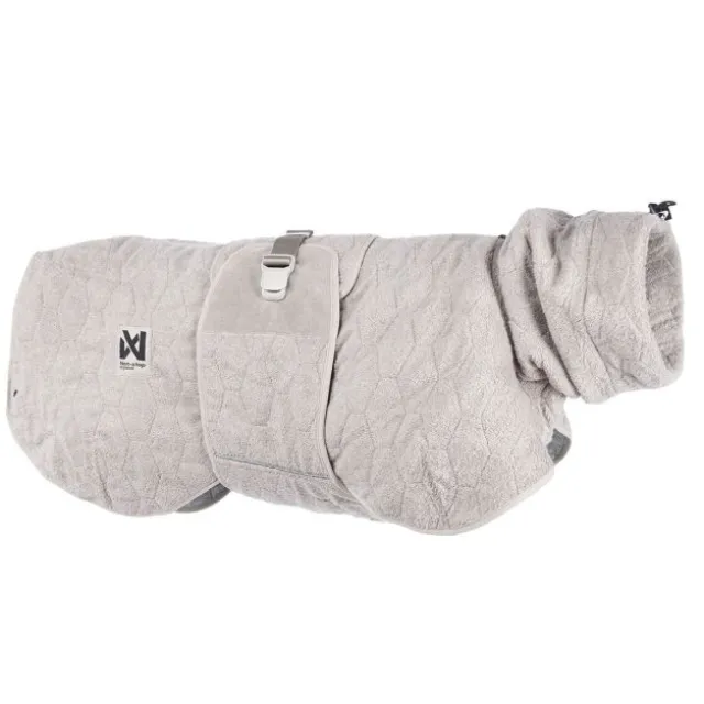 Non-stop Dogwear Drying Coat Badrock till Hund Beige
