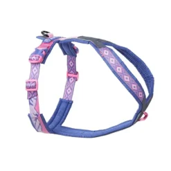Non-stop Dogwear Line Harness Rachel Pohl 5.0 Hundsele Rosa/Lila