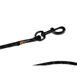 Non-Stop Dogwear Rock Justerbart Repkoppel 2,3 m Svart