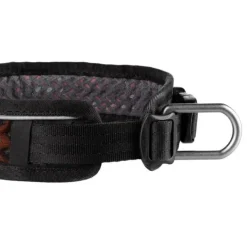 Non-stop Dogwear Rock Justerbart Hundhalsband Svart/Orange