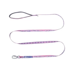Non-stop Dogwear Trail Quest Rachel Pohl Hundkoppel 15 mm x 2 m Rosa/Lila