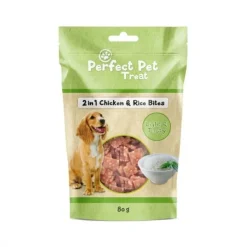 Perfect Pet 2-in-1 Chicken & Rice Bites 80 g