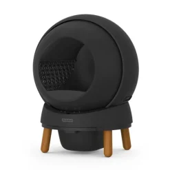 PetSafe SmartSpin Självrensande Kattlåda Svart