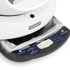 PetSafe SmartSpin Självrensande Kattlåda Vit