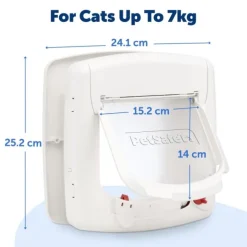 Petsafe Staywell Kattlucka Magnet Vit 400