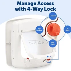 Petsafe Staywell Kattlucka Magnet Vit 400