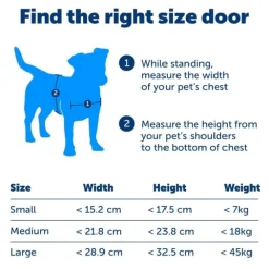 Petsafe Staywell Kattlucka 715 Vit