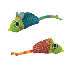 Petstages Kattmynta Dental Möss 2-pack