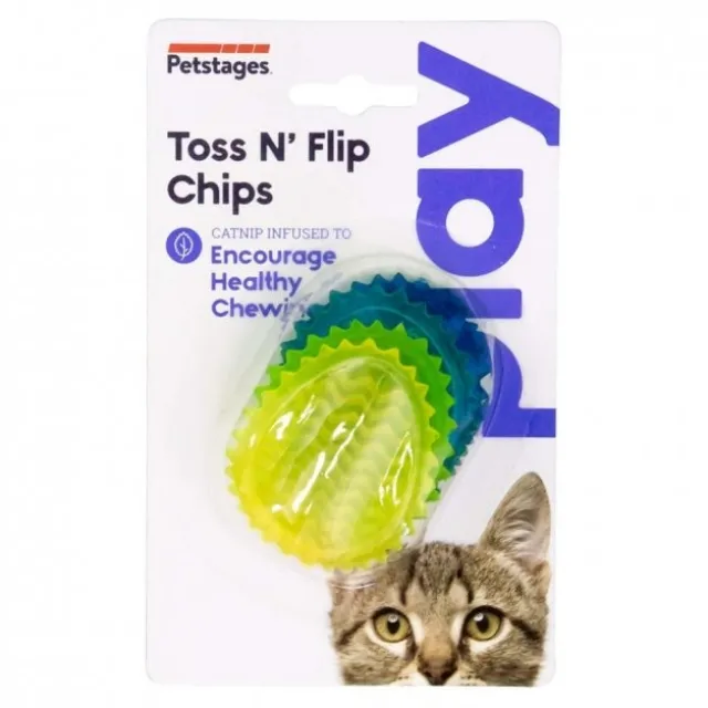 Petstages Toss N´Flip Chips Kattmynta
