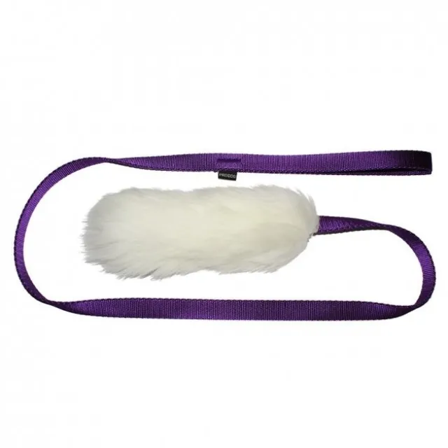Pro Dog Bungee Fårskinn långt handtag