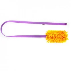 Pro Dog Mop Chaser Toy, Orange och lila