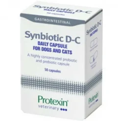 Protexin Synbiotic D-C till Hund & Katt 50 kapslar