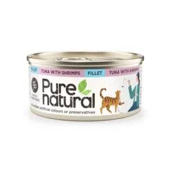 Purenatural Cat Adult Tuna Fillet with Shrimps 70 g