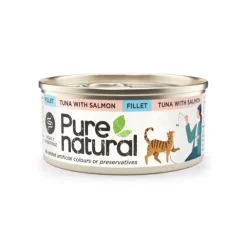 Purenatural Cat Adult Tuna Fillet with Salmon 70 g