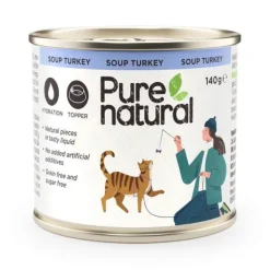 Purenatural Cat Soup Turkey 140 g