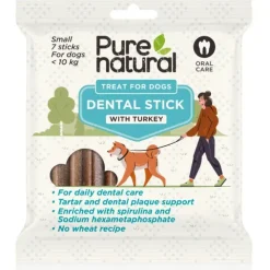 Purenatural Dental Sticks Kalkon 7-pack