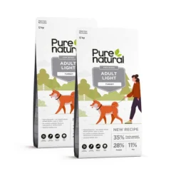 Purenatural Dog Adult Light Turkey 2 x 12 kg