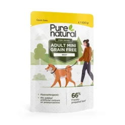Purenatural Dog Adult Mini Grain Free Beef 100 g