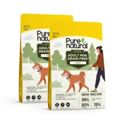 Purenatural Dog Adult Mini Grain Free Turkey 2 x 8 kg