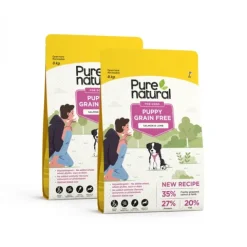 Purenatural Puppy Grain Free Salmon & Lamb 2 x 8 kg