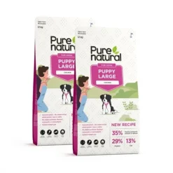 Purenatural Puppy Large Chicken 2 x 12 kg