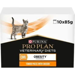 Purina Pro Plan Veterinary Diets Cat OM Obesity Management Chicken 10x85 g