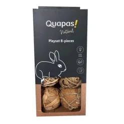 Quapas! Nibble Smådjursleksaker 8-pack