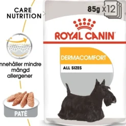 Royal Canin Dermacomfort Adult Loaf våtfoder för hund 12x85 g
