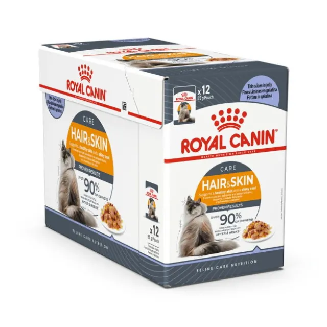 Royal Canin Hair & Skin Care Gravy Adult våtfoder för katt 12 x 85 g
