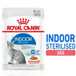 Royal Canin Indoor Sterilised Gravy Adult våtfoder för katt 12x85 g