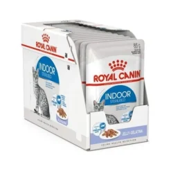 Royal Canin Indoor Sterilised Jelly Adult våtfoder för katt 12x85 g