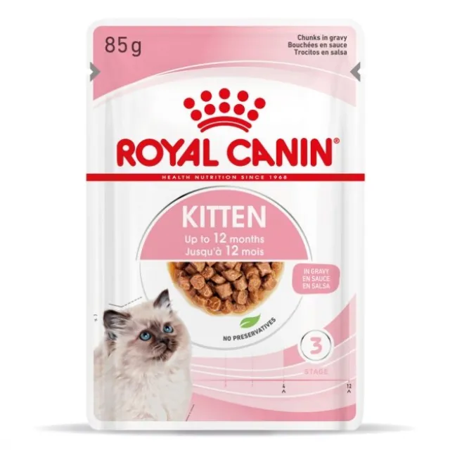 Royal Canin Kitten Gravy våtfoder för kattunge 12x85 g