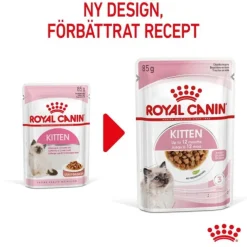 Royal Canin Kitten Gravy våtfoder för kattunge 12x85 g