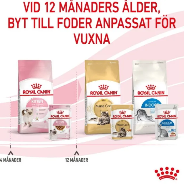 Royal Canin Kitten Gravy våtfoder för kattunge 12x85 g
