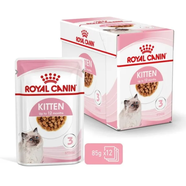 Royal Canin Kitten Gravy våtfoder för kattunge 12x85 g
