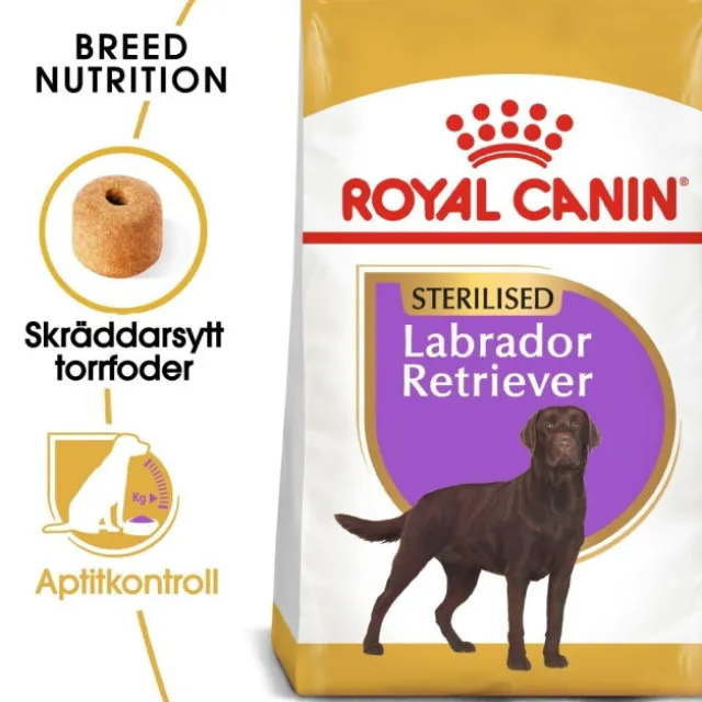 Royal Canin Labrador Retriever Sterilised Adult torrfoder för hund