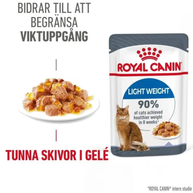 Royal Canin Light Weight Care Jelly Adult våtfoder för katt 12x85 g