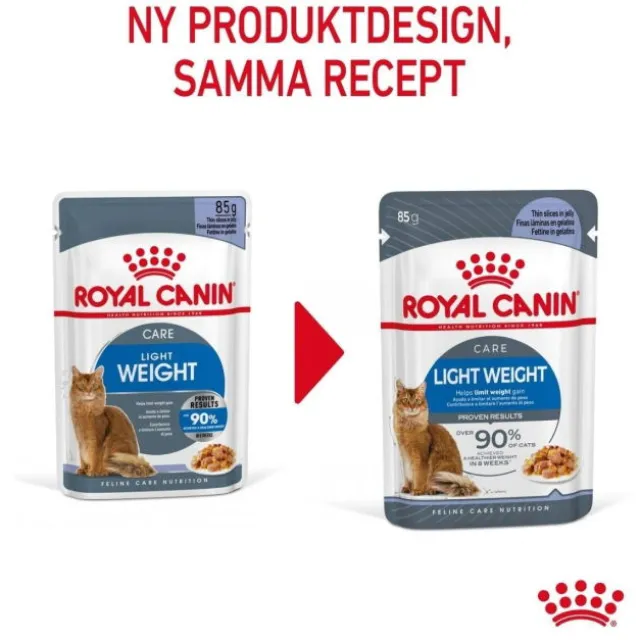 Royal Canin Light Weight Care Jelly Adult våtfoder för katt 12x85 g
