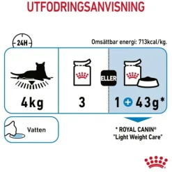Royal Canin Light Weight Care Jelly Adult våtfoder för katt 12x85 g