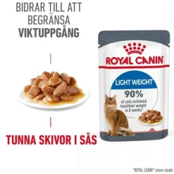 Royal Canin Light Weight Care Gravy Adult våtfoder för katt 12 x 85 g