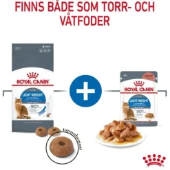 Royal Canin Light Weight Care Gravy Adult våtfoder för katt 12 x 85 g